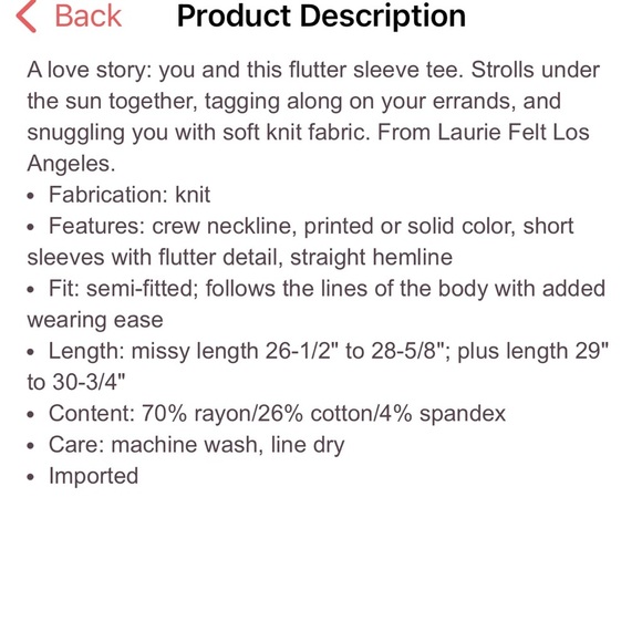 Laurie Felt Flounce-sleeve tee - Picture 7 of 8